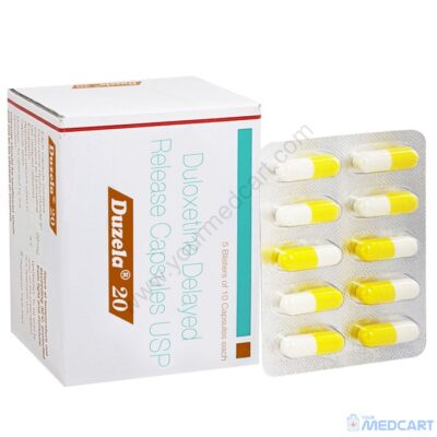 Duzela 20mg Capsule DR (Duloxetine)