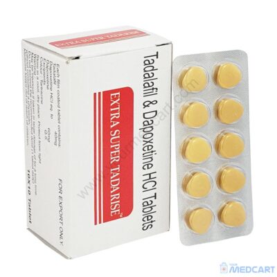 Extra Super Tadarise (Tadalafil/Depoxetine) - 40mg/60mg