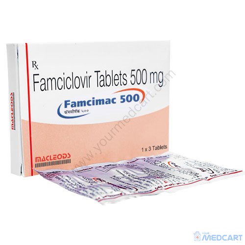 Famcimac 500 mg (Famciclovir) - 500mg