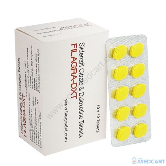 Filagra DXT (Sildenafil Citrate/Duloxetine) - DXT