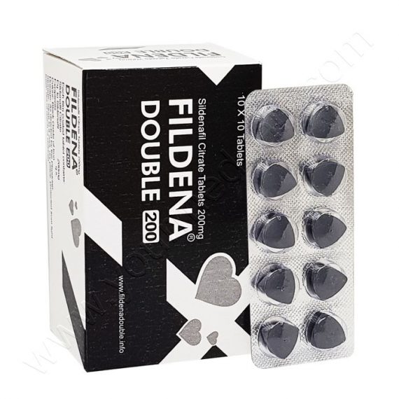 Fildena Double 200mg (Sildenafil Citrate) - 200mg