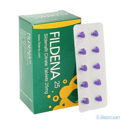 Fildena 25mg (Sildenafil Citrate) - 25mg