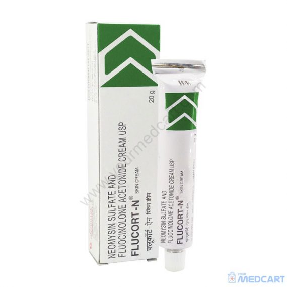 Flucort N Cream (Fluocinolone/Neomycin) - 20g