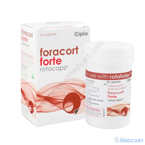 Foracort Forte Rotacaps (Budesonide/Formoterol)