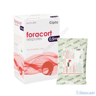 Foracort Respules (Budesonide/Formoterol) - 0.5mg