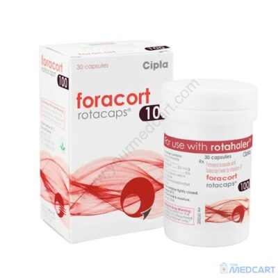 Foracort Rotacaps (Budesonide/Formoterol) - 100mcg