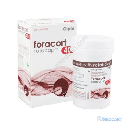 Foracort Rotacaps 400mcg (Budesonide / Formoterol)