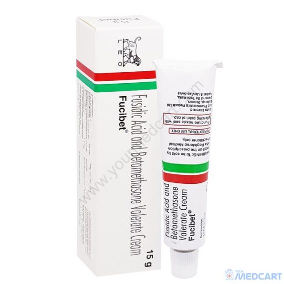 Fucibet Cream (Fusidic Acid/Betamethasone) - 15gm