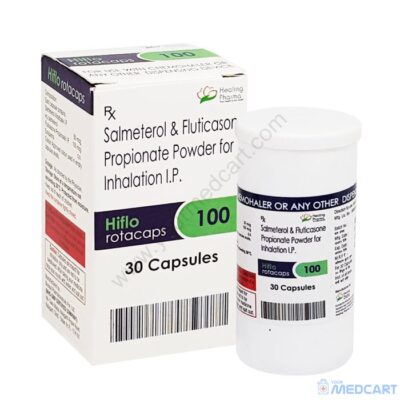 Hiflo Rotacaps (Salmeterol/Fluticasone) - 100mcg