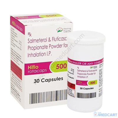 Hiflo Rotacaps 500mcg (Salmeterol / Fluticasone) -