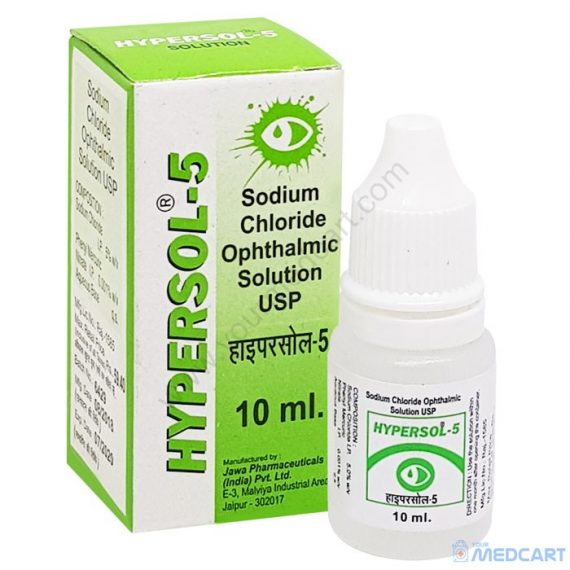 Hypersol Eye Drop (Sodium Chloride) - 5%