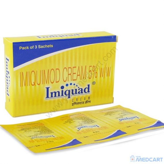 Imiquad Sachet (Imiquimod) - 12.5mg