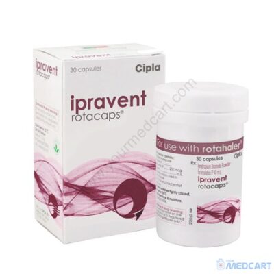 Ipravent Rotacaps (Ipratropium Bromide) - 40mcg