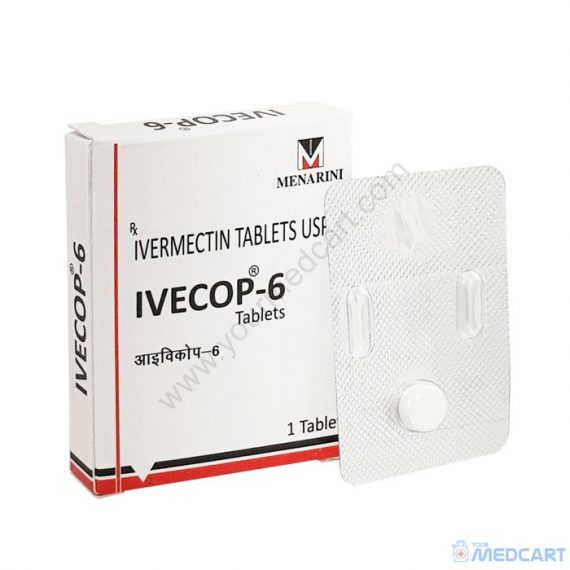 Ivecop 6 mg (Ivermectin) - 6mg