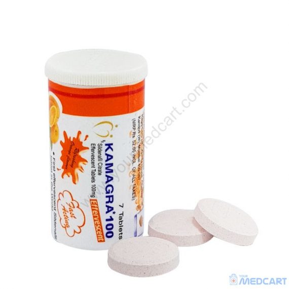 Kamagra Effervescent 100mg (Sildenafil Citrate) - 100mg