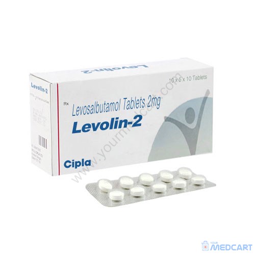 Levolin 2mg (Levosalbutamol) - 2mg