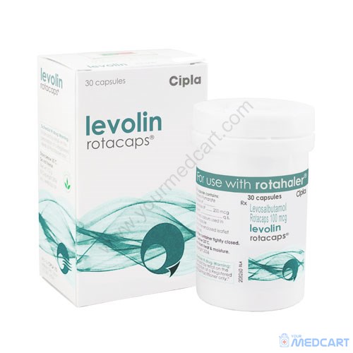 Levolin Rotacaps (Levosalbutamol) - 100mcg