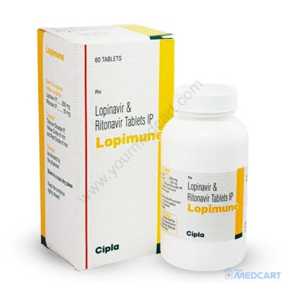 Lopimune (Lopinavir/Ritonavir) - 200mg / 50mg