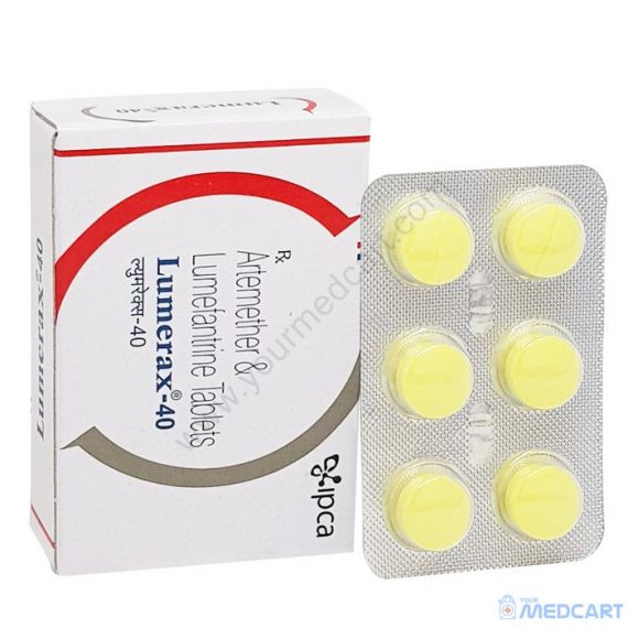 Lumerax 40mg (Artemether /Lumefantrine)