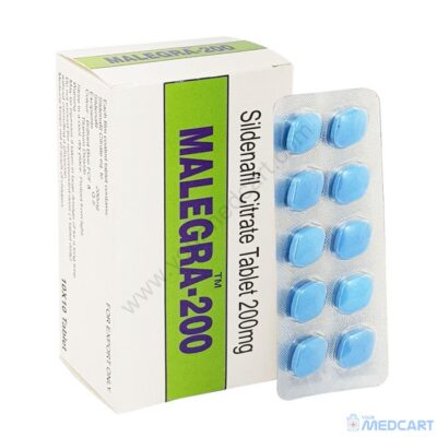 Malegra 200mg (Sildenafil Citrate) - 200mg