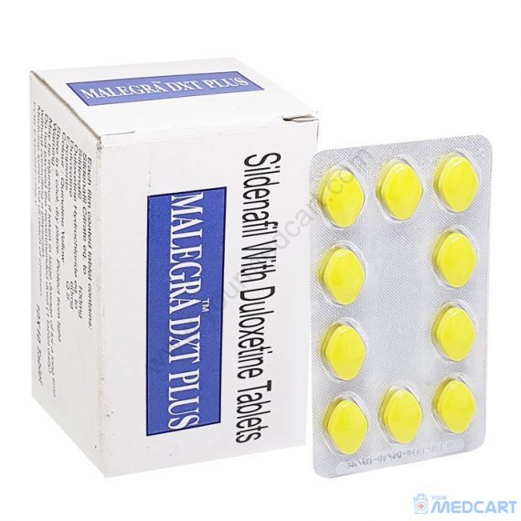 Malegra DXT Plus (Sildenafil Citrate/Duloxetine) - 100mg+60mg