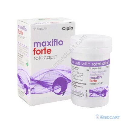 Maxiflo Forte Rotacaps (Fluticasone/formoterol) - 500mcg/12mcg