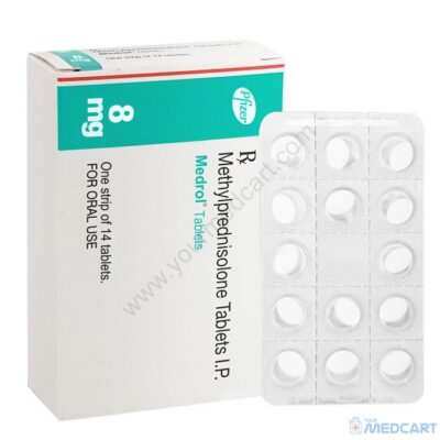 Medrol 8mg (Methylprednisolone) - 8mg