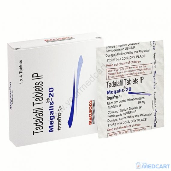 Megalis 20mg (Tadalafil) - 20mg