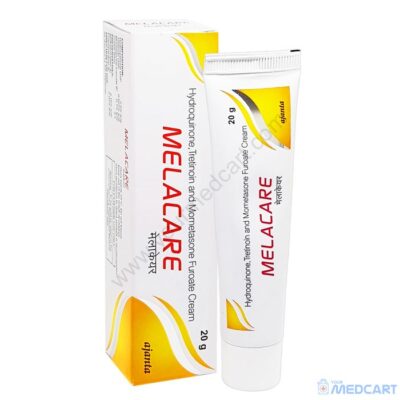 Melacare Cream (Hydroquinone/Tretinoin/Mometasone) - 20gm