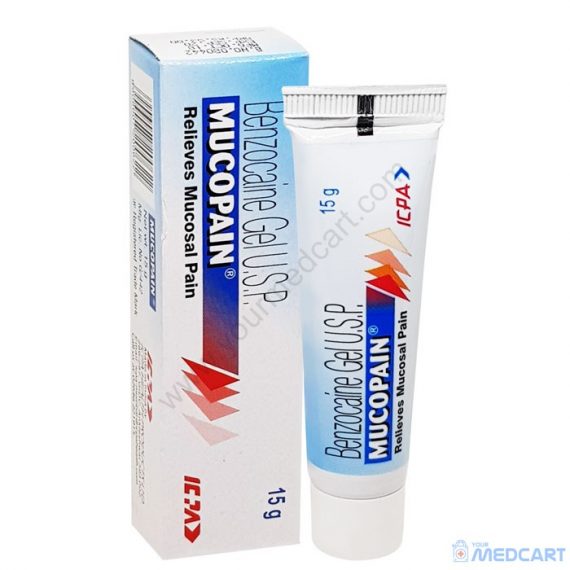 Mucopain Gel (Benzocaine) - 20%