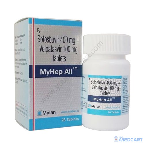 MyHep All (Sofosbuvir/Velpatasvir) - 400mg/100mg