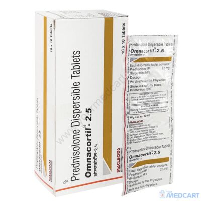 Omnacortil (Prednisolone) - 2.5mg - yourmedcart.com