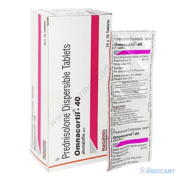 Omnacortil 40mg (Prednisolone)