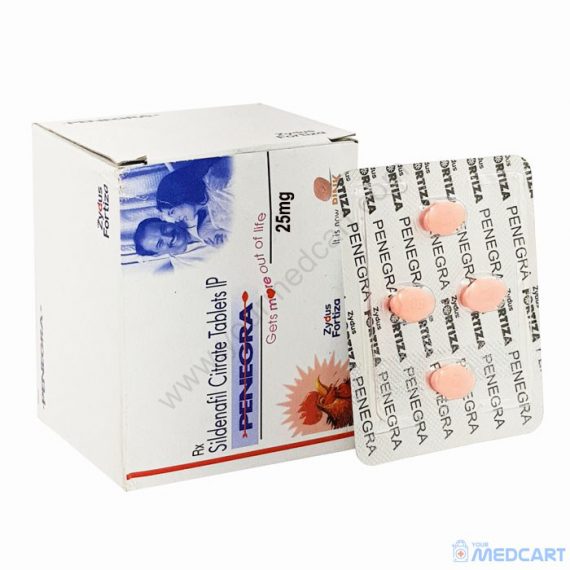 Penegra 25 mg (Sildenafil Citrate)