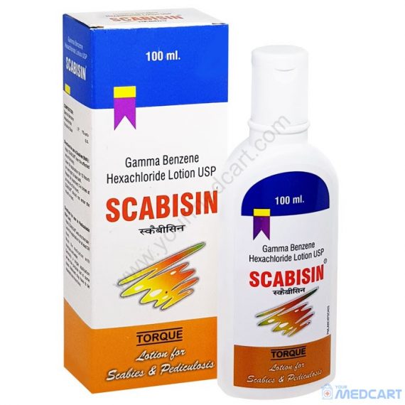 Scabisin Lotion (Lindane / Gamma Benzene Hexachloride ) - 1%