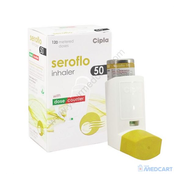 Seroflo Inhaler 50mcg (Salmeterol/Fluticasone)