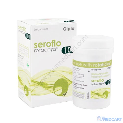 Seroflo Rotacaps 100mcg (Salmeterol/Fluticasone)