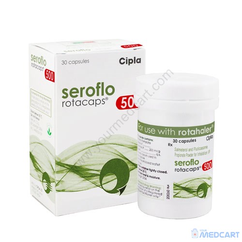 Seroflo Rotacaps 500mcg (Salmeterol / Fluticasone)