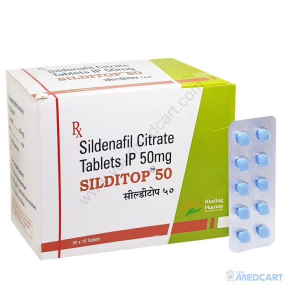 Silditop 100mg (Sildenafil Citrate) - 100mg