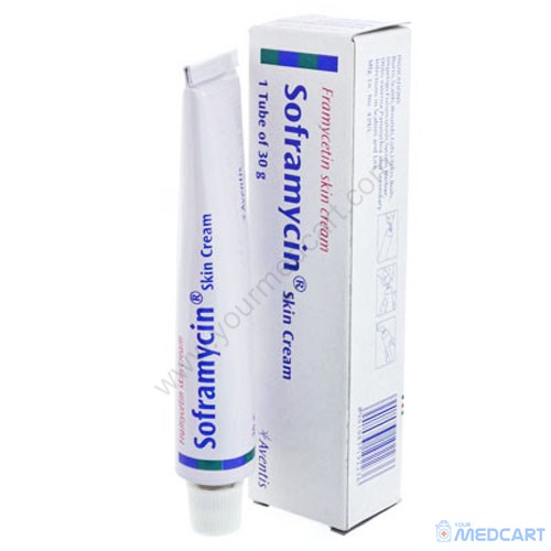 Soframycin Cream (Framycetin Sulphate) - 1%