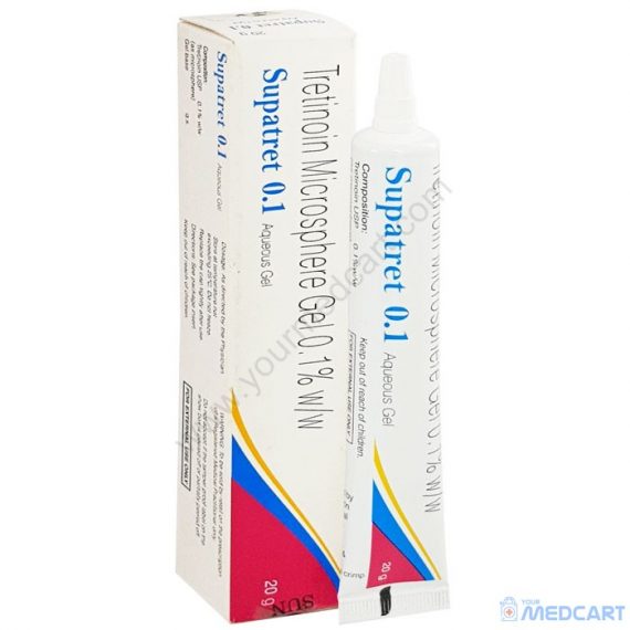 Supatret 0.1% Gel (Tretinoin) - 0.1%