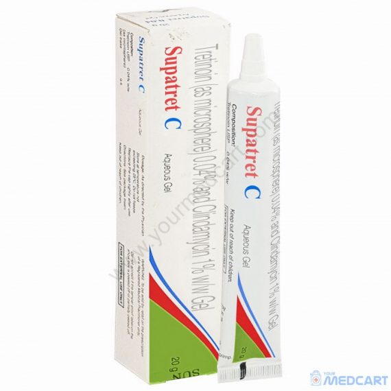 Supatret C Gel (Clindamycin/Tretinoin) - 15g