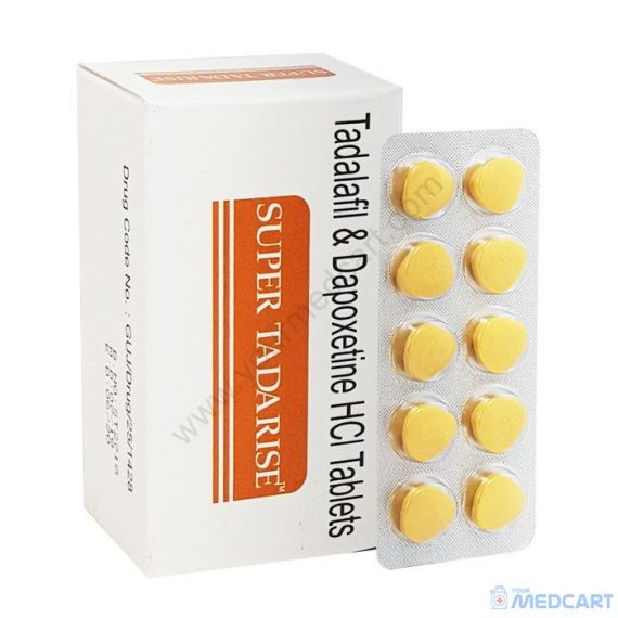 Super Tadarise (Tadalafil/Dapoxetine) - 20mg/60mg