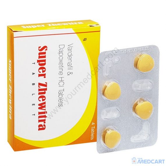 Super Zhewitra (Vardenafil/Dapoxetine) - 20mg/60mg