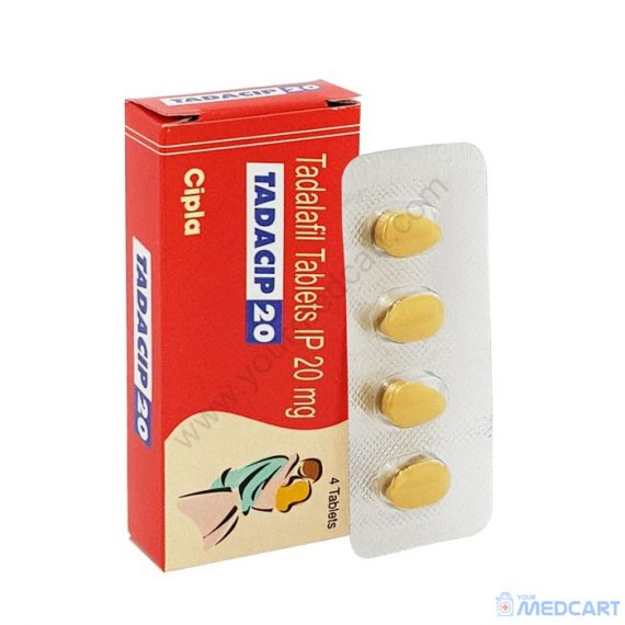 Tadacip 20mg (Tadalafil) - 20mg