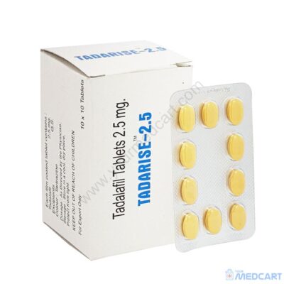 Tadarise 2.5mg (Tadalafil) - 2.5mg