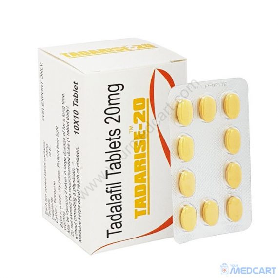 Tadarise 20 mg (Tadalafil) - 20mg