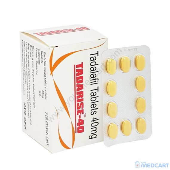 Tadarise 40mg (Tadalafil) - 40mg