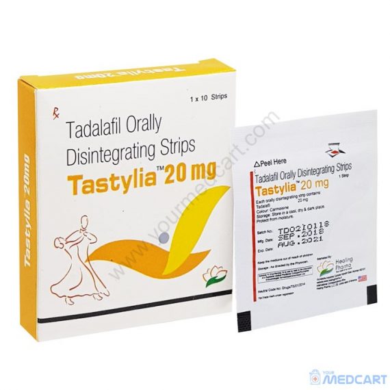 Tastylia 20mg (Tadalafil Strips) - 20mg