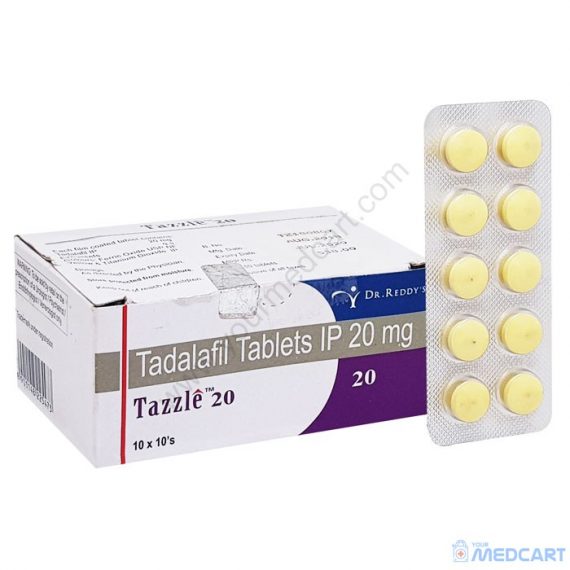 Tazzle 20mg (Tadalafil) - 20mg